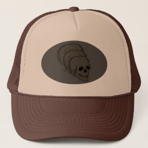 De schedel - trucker pet