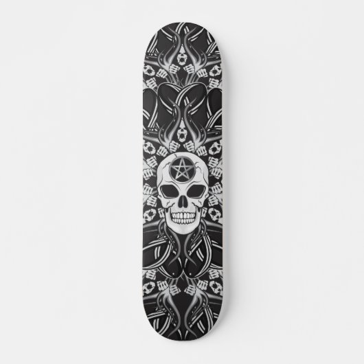 De Schedel van de gothic Skateboard (Voorkant)