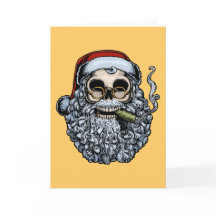 De Schedel van de Kerstman van Smokin