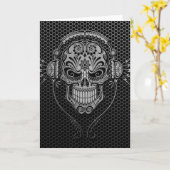 De Schedel van de Suiker van DJ van het Netwerk Kaart (Gele Bloem)