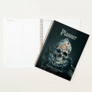 De schedel van de tijd: Romeinse cijfers Planner