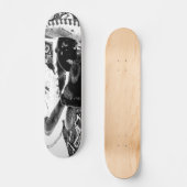 de schedel van mexicana kisses skateboard (Voorkant)