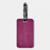 De schedel van Rockabilly Girl Bagagelabel (Achterkant verticaal)