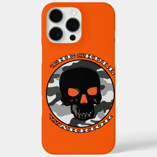 De schedelkrijger Case-Mate iPhone case (Achterkant)