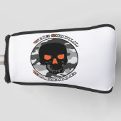 De schedelkrijger golfheadcover (Voorkant)