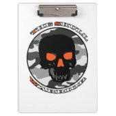 De schedelkrijger klembord (Voorkant)