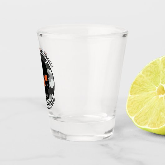 De schedelkrijger shot glas (Rechts)
