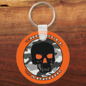De schedelkrijger sleutelhanger (Voorkant)