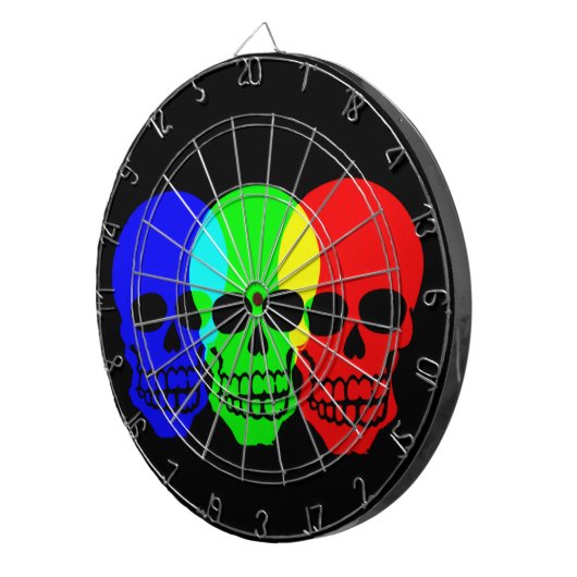De schedels dartbord (Voorkant Rechts)