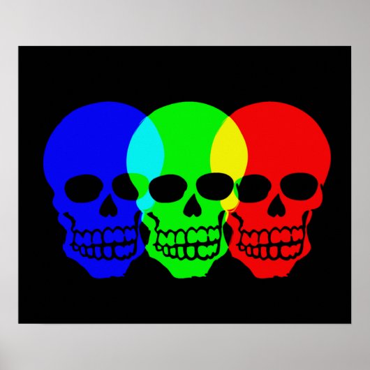 De schedels poster (Voorkant)