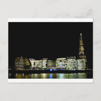 De scheepswerf en de Londense gebouwen Briefkaart