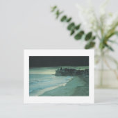 De Schemer van de zomer in Sitges Briefkaart (Staand voorkant)