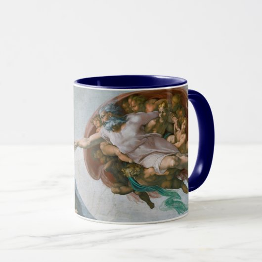 De schepping van Adam (1511) | Michelangelo Mok (Voorkant rechts)