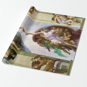 De Schepping van Adam door Michelangelo Cadeaupapier