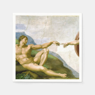 De Schepping van Adam door Michelangelo Servet