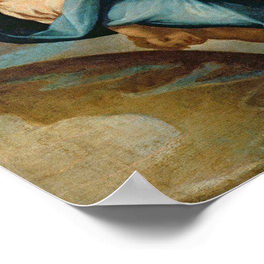 De schepping van de wereld poster (Hoek)