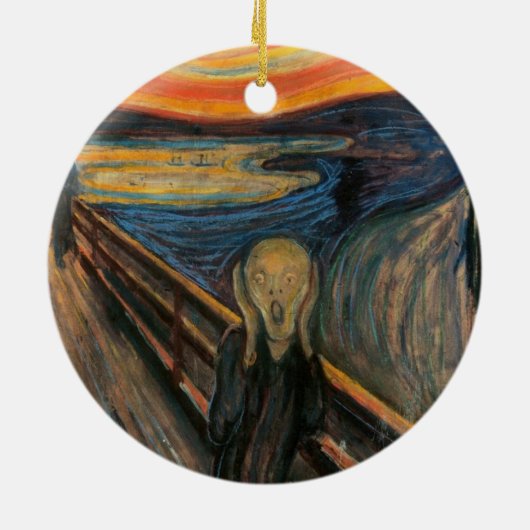 De schermversiering keramisch ornament (Achterkant)