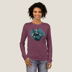 De Schetterende Siren Tri-Blend Shirt