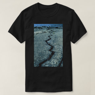 De scheurende aarde natuur kunst schoonheid t-shirt