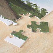 De scheve toren van Pisa Legpuzzel (Zijkant)