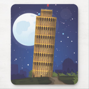 De scheve toren van Pisa Muismat