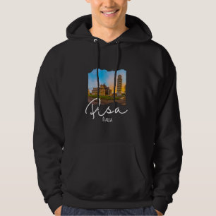 De scheve toren van Pisa Souvenir Pisa Italië Hoodie
