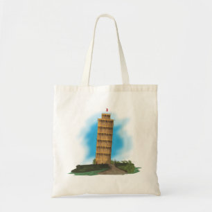 De scheve toren van Pisa Tote Bag
