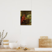 De schilder in zijn Studio Poster (Keuken)