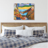 De schilder van zonnebloemen | Paul Gauguin | Canvas Afdruk (Insitu (Slaapkamer))