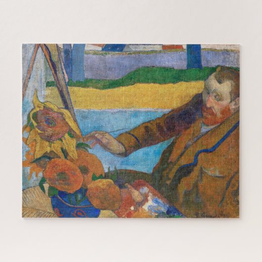 De schilder van zonnebloemen | Paul Gauguin | Legpuzzel (Horizontaal)
