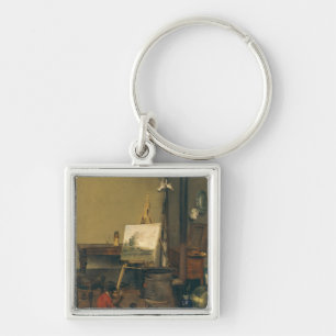 De schilderaap sleutelhanger