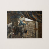 De schilderkunst van Johannes Vermeer Legpuzzel (Horizontaal)
