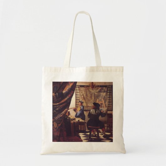 De schilderkunst van Johannes Vermeer Tote Bag (Voorkant)