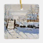 De schilderskunst van Claude Monet, De Ekster Keramisch Ornament (Voorkant)