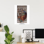 De schildklier van Michelangelo Buonarroti Poster (Thuiskantoor)