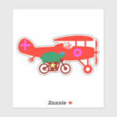 De schildpad en de haas sticker (Vel)