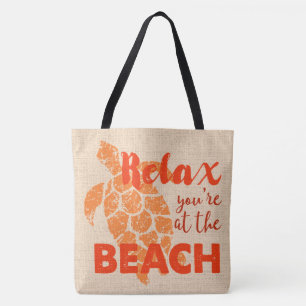 De Schildpad Hawaiiaan van het Zee van Honu Tote Bag
