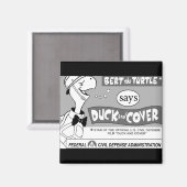 De schildpad waarschuwt magneet (Voorkant / Achterkant)