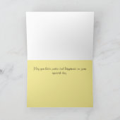 De schitterende Kaart van de Verjaardag (Binnen)