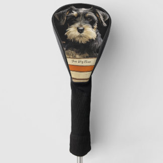 De Schnauzer Hond 001 - Odessa Leyendecker Golfheadcover