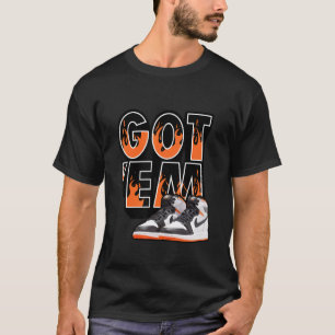 De schoenen kregen Em Sneaker Match 1 high Og Elec T-shirt