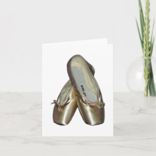 De Schoenen Notecards van de teen Kaart