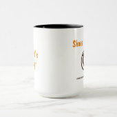 De schoenen zijn een lichte Mok van 15 oz (Midden)