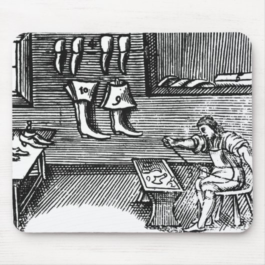 De schoenmaker muismat (Voorkant)