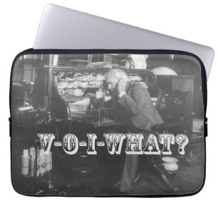 De schokkende Inleiding van Telefoon VoIP Laptop Sleeve