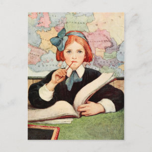 De Scholar Briefkaart