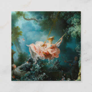 De Schommel Fragonard Informatiekaartje