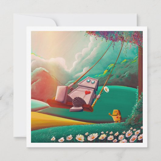 De schommel - Mini Print (Voorkant)