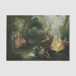 De schommel van Nicolas Lancret Tissuepapier