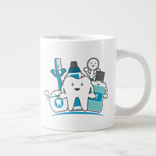 De Schone Teeth Gang Extra Grote Beker